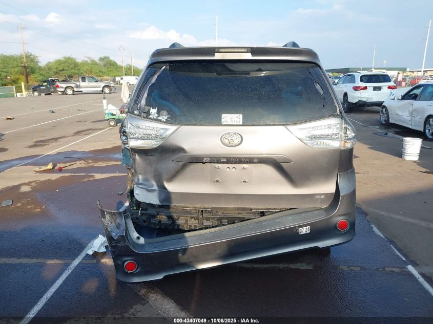 2014 Toyota Sienna Se 8 Passenger VIN: 5TDXK3DC9ES464181 Lot: 43407049