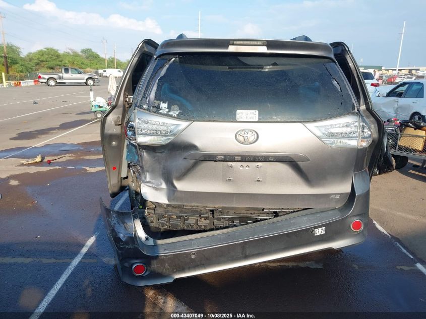 2014 Toyota Sienna Se 8 Passenger VIN: 5TDXK3DC9ES464181 Lot: 43407049