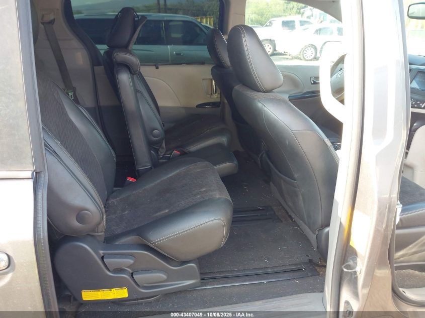 2014 Toyota Sienna Se 8 Passenger VIN: 5TDXK3DC9ES464181 Lot: 43407049