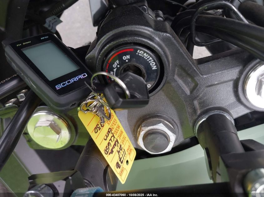 2024 Kawasaki Kl650 H VIN: ML5KLEH19RDA32930 Lot: 43407060