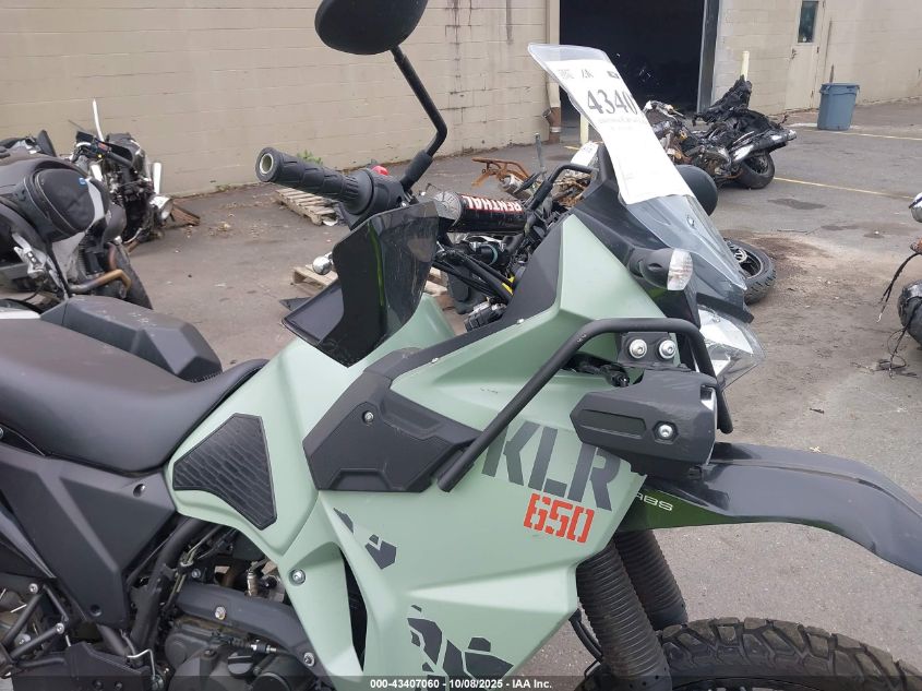 2024 Kawasaki Kl650 H VIN: ML5KLEH19RDA32930 Lot: 43407060