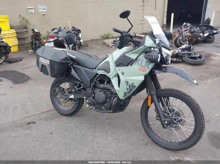 2024 Kawasaki Kl650 H VIN: ML5KLEH19RDA32930 Lot: 43407060