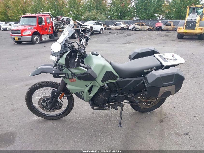 2024 Kawasaki Kl650 H VIN: ML5KLEH19RDA32930 Lot: 43407060