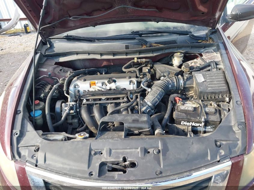 2010 Honda Accord 2.4 Lx VIN: 1HGCP2F34AA005186 Lot: 43407071