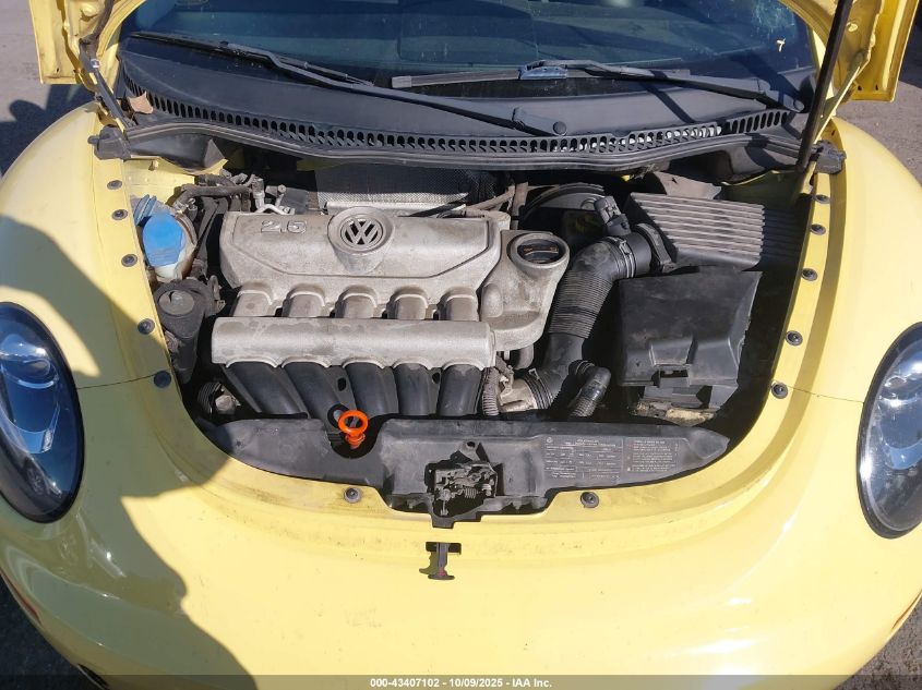 2009 Volkswagen New Beetle 2.5L VIN: 3VWRW31C29M500460 Lot: 43407102