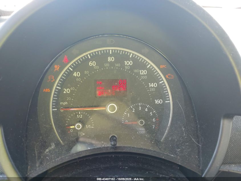 2009 Volkswagen New Beetle 2.5L VIN: 3VWRW31C29M500460 Lot: 43407102