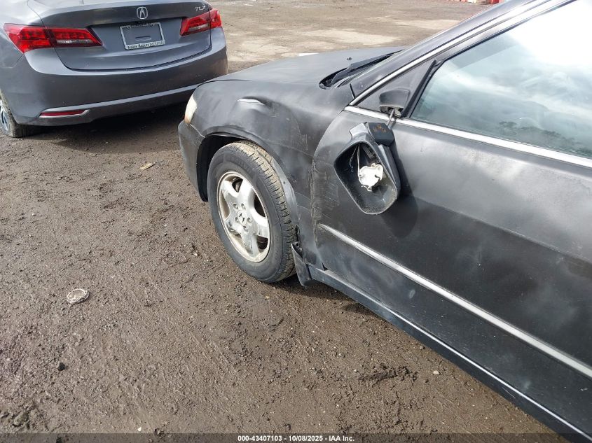 1998 Honda Accord Ex V6 VIN: 1HGCG1659WA010550 Lot: 43407103