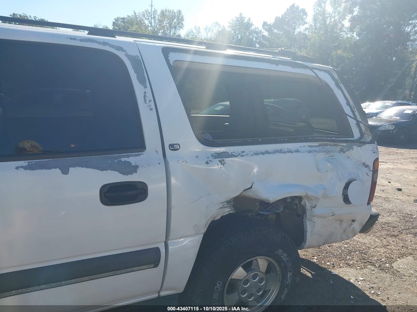 2002 Chevrolet Suburban 1500 Ls VIN: 1GNEC16Z32J146650 Lot: 43407115