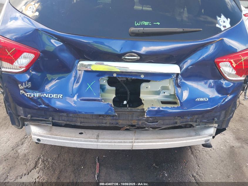 2018 Nissan Pathfinder S VIN: 5N1DR2MM8JC632451 Lot: 43407136