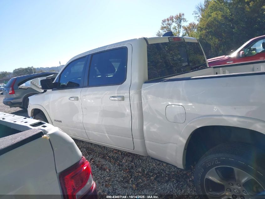 2021 Ram 1500 Laramie 4X4 6'4 Box VIN: 1C6SRFRT9MN781079 Lot: 43407144