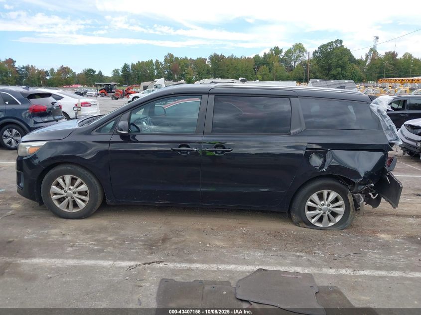 2016 Kia Sedona Lx VIN: KNDMB5C12G6089526 Lot: 43407158