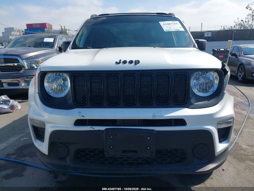 2020 Jeep Renegade Sport Fwd VIN: ZACNJAAB7LPK95599 Lot: 43407165