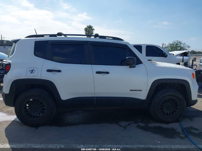 2020 Jeep Renegade Sport Fwd VIN: ZACNJAAB7LPK95599 Lot: 43407165