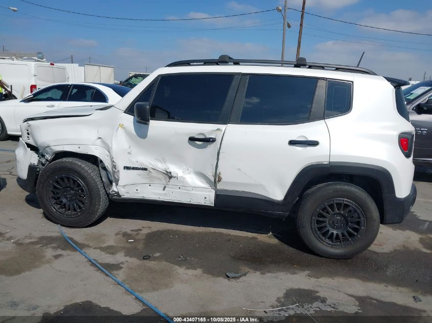 2020 Jeep Renegade Sport Fwd VIN: ZACNJAAB7LPK95599 Lot: 43407165