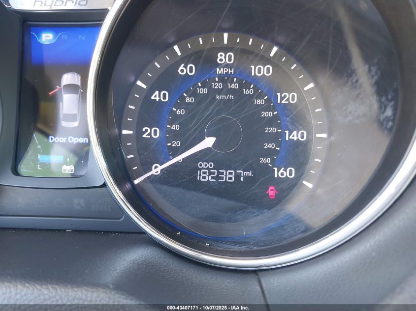 2012 Hyundai Sonata Hybrid VIN: KMHEC4A4XCA041848 Lot: 43407171