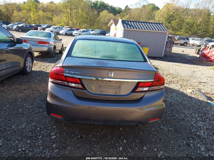 2015 Honda Civic Lx VIN: 19XFB2F51FE250091 Lot: 43407172