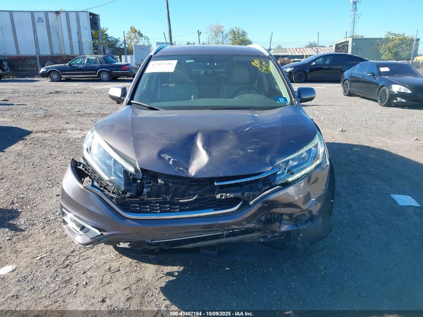 2016 Honda Cr-V Ex-L VIN: 2HKRM4H79GH682782 Lot: 43407184