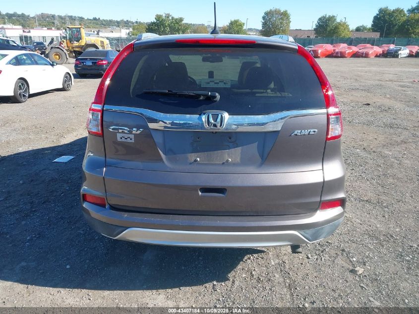 2016 Honda Cr-V Ex-L VIN: 2HKRM4H79GH682782 Lot: 43407184