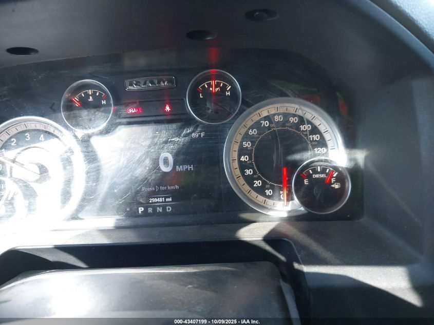 2015 Ram 2500 Big Horn VIN: 3C6UR5JL8FG566609 Lot: 43407199