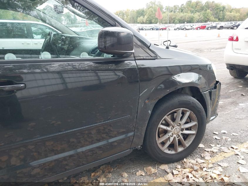 2014 Dodge Grand Caravan Sxt VIN: 2C4RDGCG1ER254956 Lot: 43407216