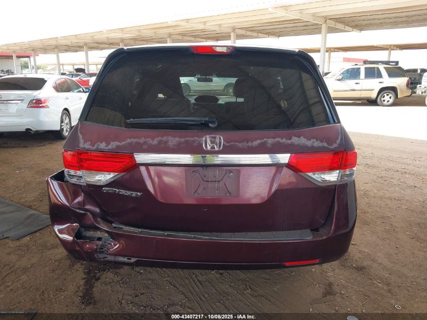 2015 Honda Odyssey Ex VIN: 5FNRL5H42FB033739 Lot: 43407217