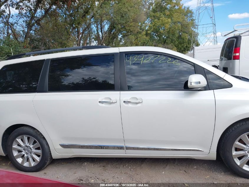 2015 Toyota Sienna Limited Premium 7 Passenger VIN: 5TDDK3DC2FS102097 Lot: 43407226