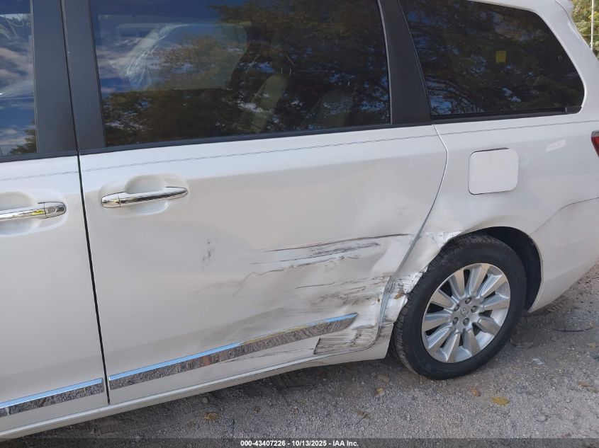 2015 Toyota Sienna Limited Premium 7 Passenger VIN: 5TDDK3DC2FS102097 Lot: 43407226