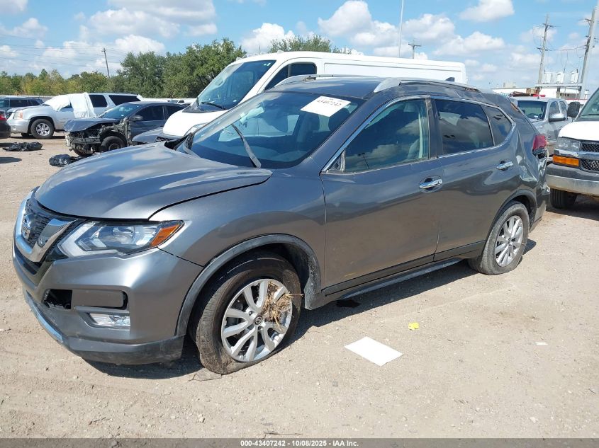 2019 Nissan Rogue Sv VIN: KNMAT2MTXKP534113 Lot: 43407242