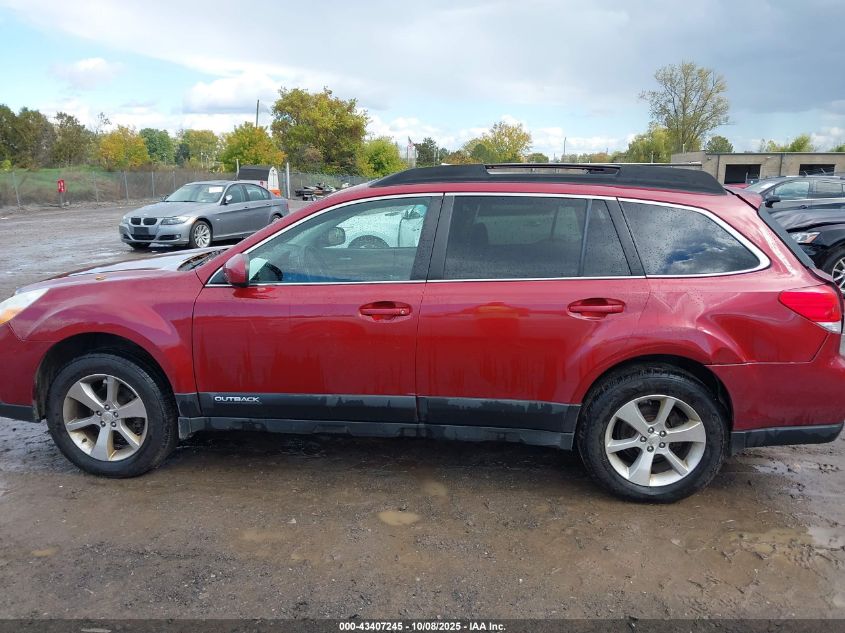 2014 Subaru Outback 2.5I Limited VIN: 4S4BRBLC9E3304915 Lot: 43407245