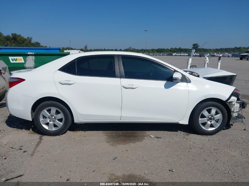 2015 Toyota Corolla S Plus VIN: 5YFBURHE0FP273214 Lot: 43407246