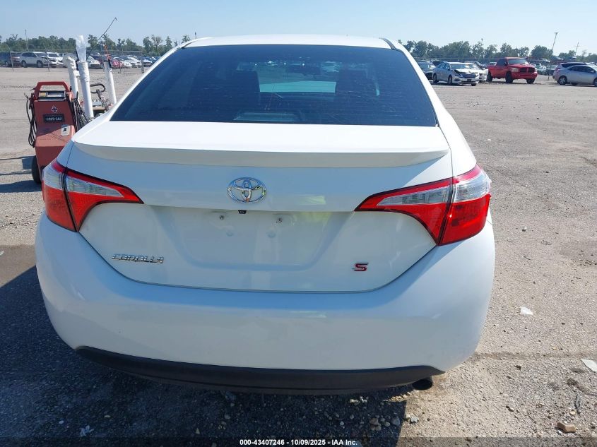 2015 Toyota Corolla S Plus VIN: 5YFBURHE0FP273214 Lot: 43407246