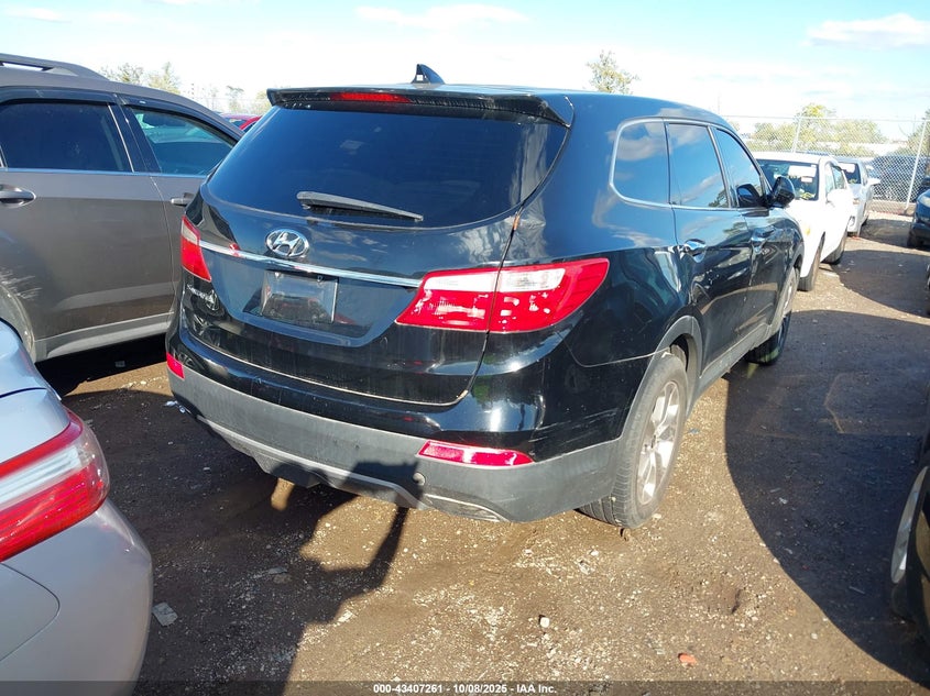 2013 HYUNDAI SANTA FE GLS KM8SM4HF8DU011531