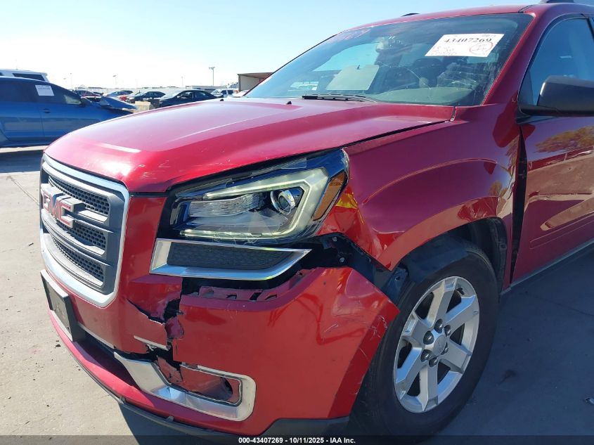 2014 GMC Acadia Sle-2 VIN: 1GKKRPKD5EJ249665 Lot: 43407269