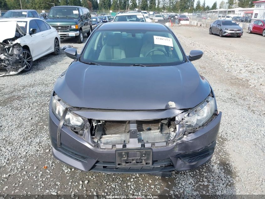 2016 Honda Civic Lx VIN: 19XFC2F55GE219716 Lot: 43407272