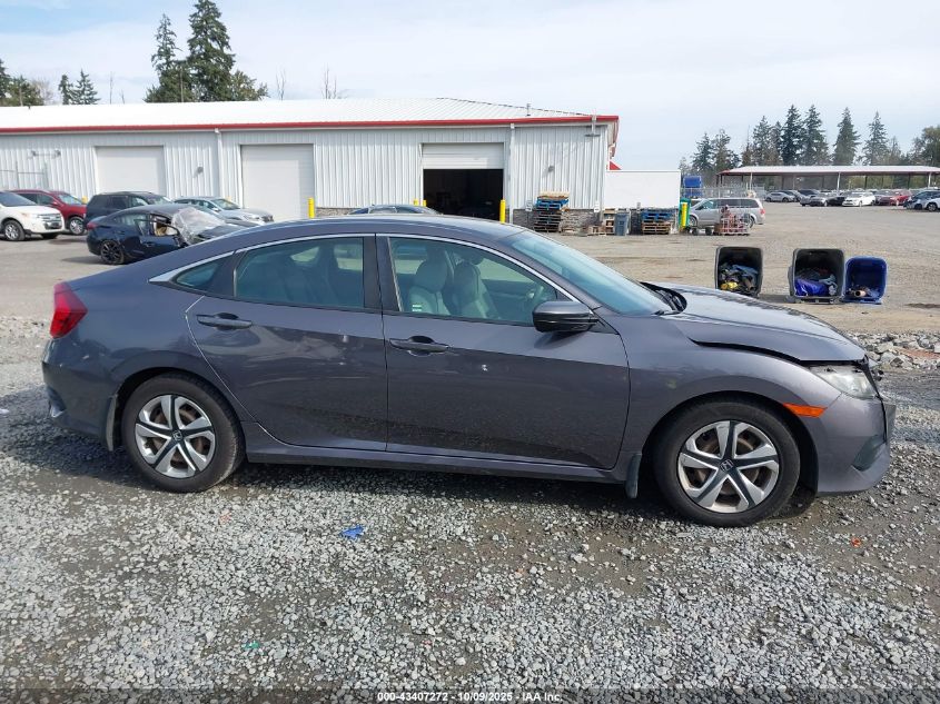 2016 Honda Civic Lx VIN: 19XFC2F55GE219716 Lot: 43407272