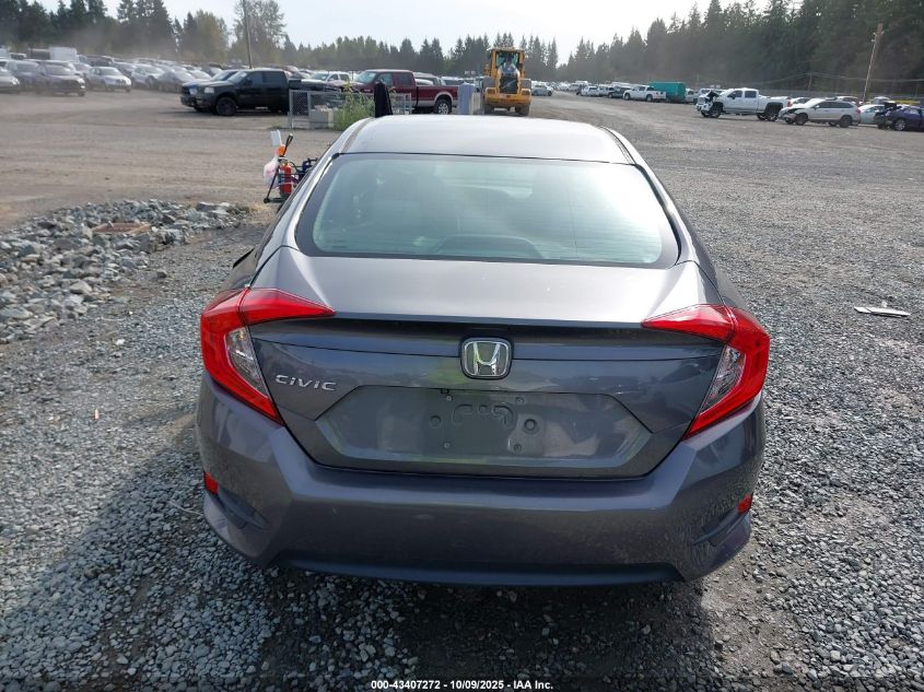 2016 Honda Civic Lx VIN: 19XFC2F55GE219716 Lot: 43407272