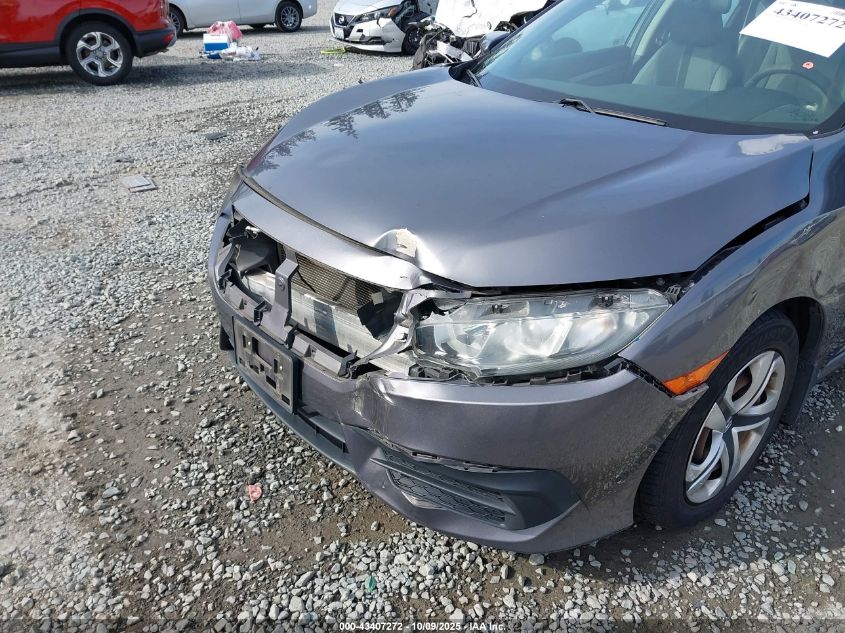 2016 Honda Civic Lx VIN: 19XFC2F55GE219716 Lot: 43407272