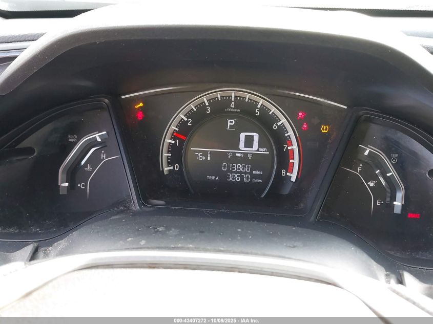 2016 Honda Civic Lx VIN: 19XFC2F55GE219716 Lot: 43407272