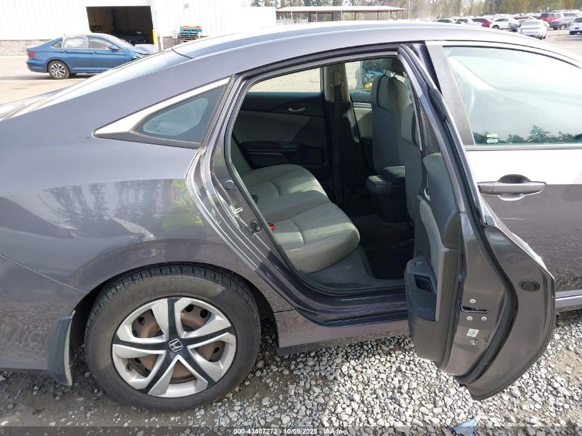 2016 Honda Civic Lx VIN: 19XFC2F55GE219716 Lot: 43407272