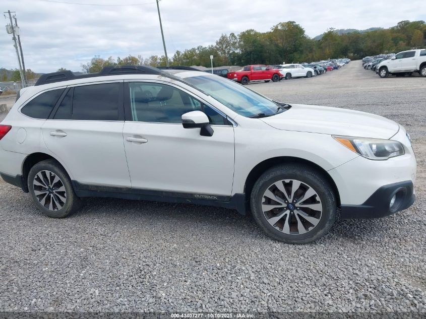 2015 Subaru Outback 2.5I Limited VIN: 4S4BSBLC3F3329413 Lot: 43407277