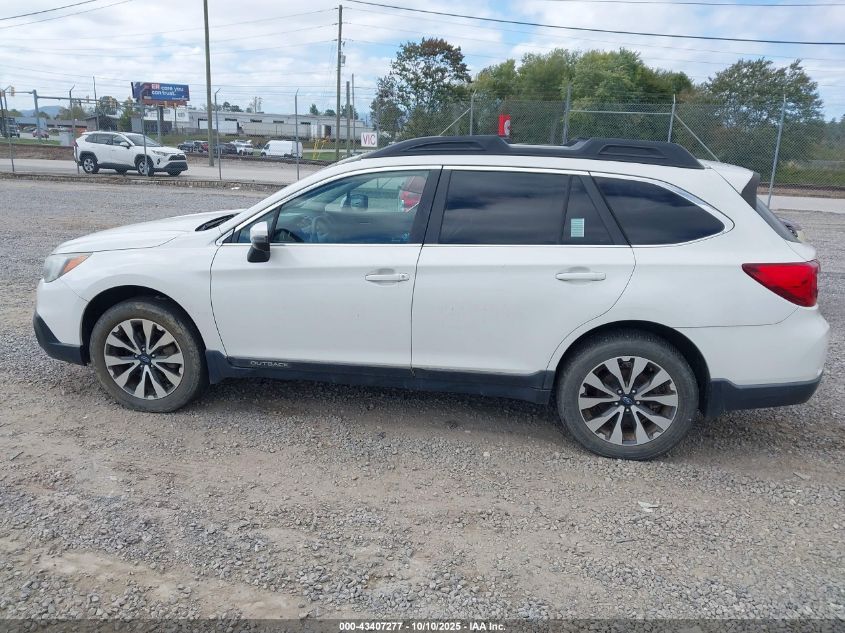 2015 Subaru Outback 2.5I Limited VIN: 4S4BSBLC3F3329413 Lot: 43407277
