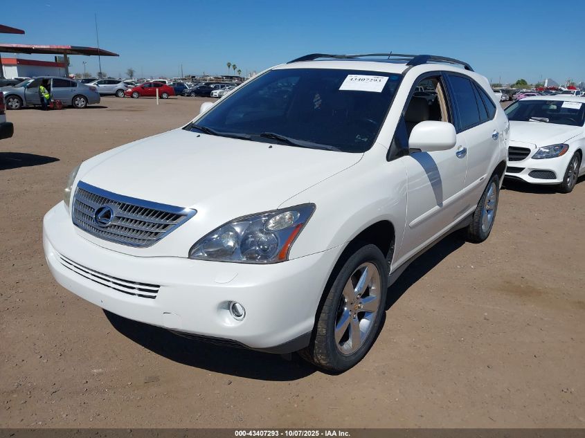 2008 Lexus Rx 400H VIN: JTJGW31U982009969 Lot: 43407293