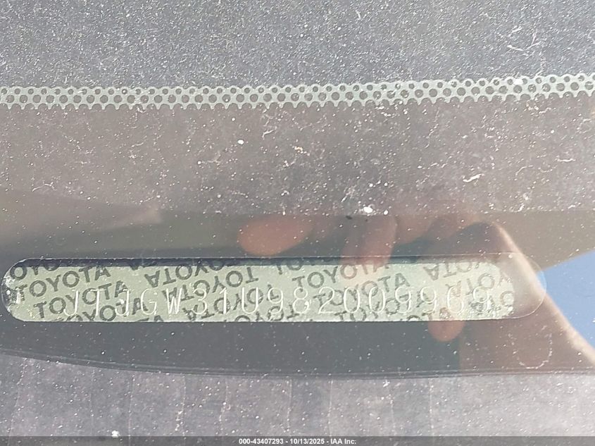 2008 Lexus Rx 400H VIN: JTJGW31U982009969 Lot: 43407293