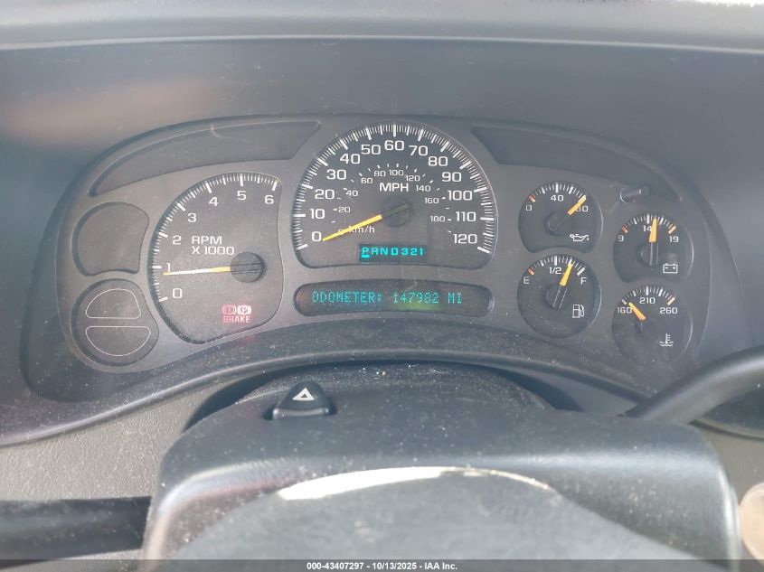 2003 GMC Yukon Xl 1500 Slt VIN: 3GKEC16T43G343953 Lot: 43407297