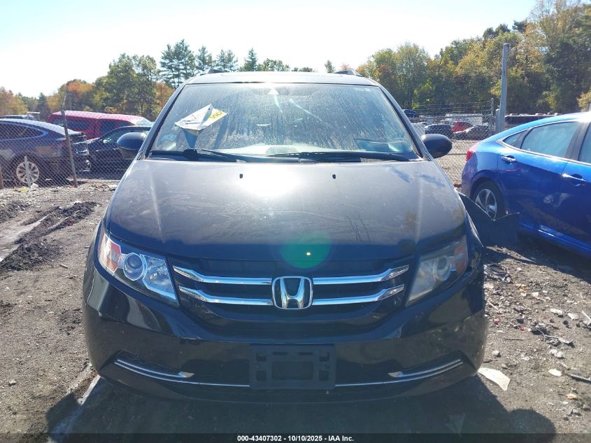 2016 Honda Odyssey Ex-L VIN: 5FNRL5H60GB152599 Lot: 43407302