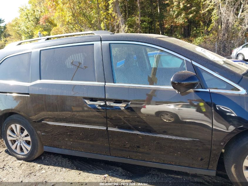 2016 Honda Odyssey Ex-L VIN: 5FNRL5H60GB152599 Lot: 43407302