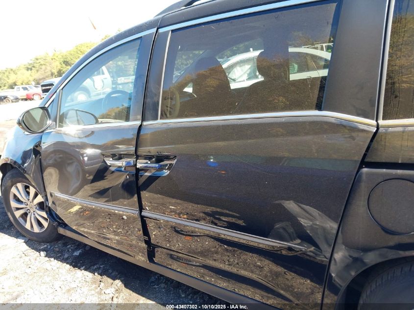 2016 Honda Odyssey Ex-L VIN: 5FNRL5H60GB152599 Lot: 43407302