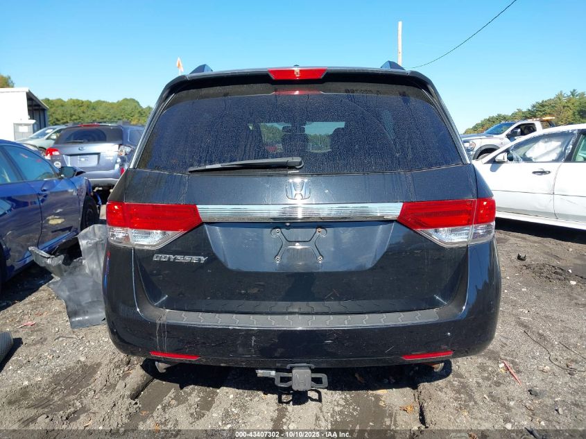 2016 Honda Odyssey Ex-L VIN: 5FNRL5H60GB152599 Lot: 43407302