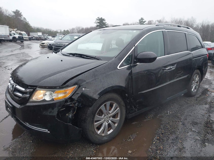 Vin: 5fnrl5h60gb152599, lot: 43902103, honda odyssey ex-l 20162