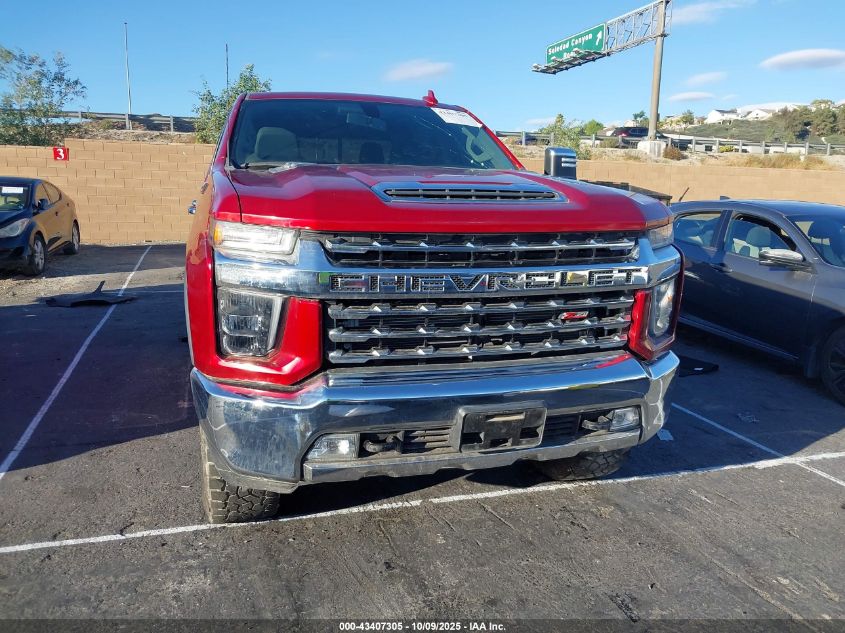 2022 Chevrolet Silverado 2500Hd 4Wd Standard Bed Ltz VIN: 1GC4YPEY1NF161558 Lot: 43407305